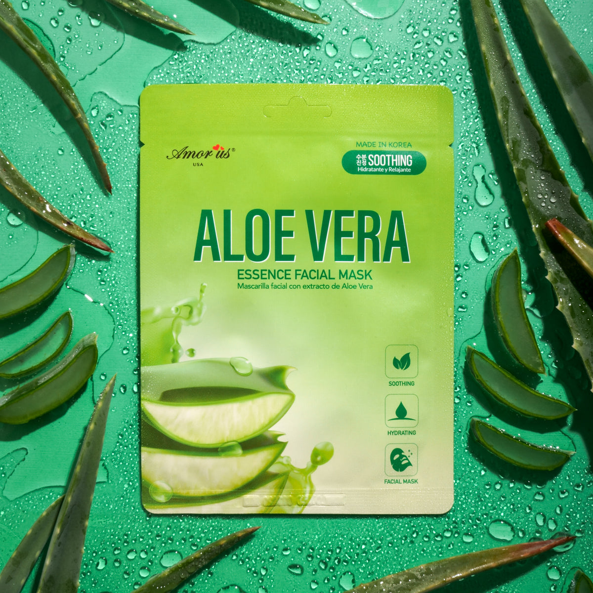 Face Sheet Mask - Aloe Vera | Amorus USA
