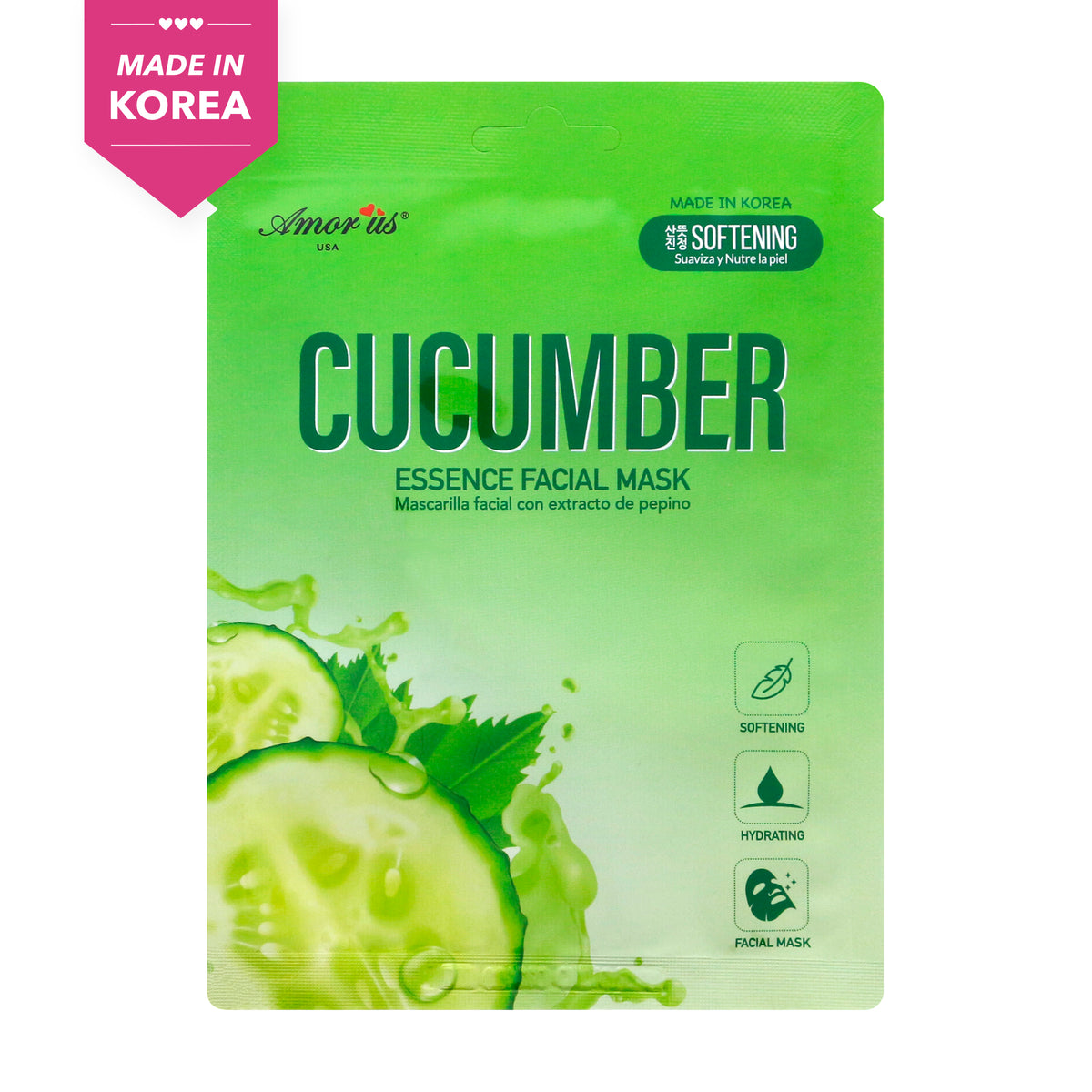 Face Sheet Mask - Cucumber | Amorus USA