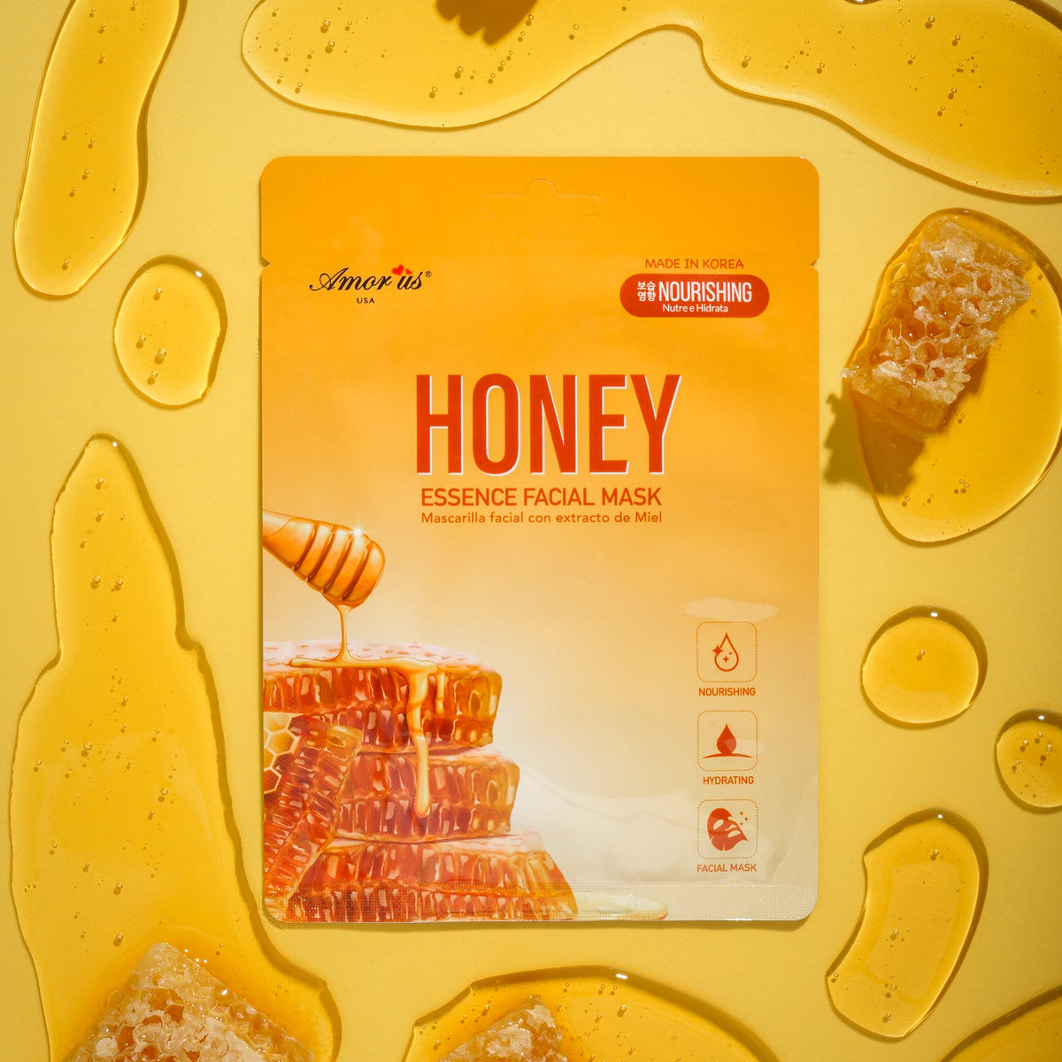Face Sheet Mask - Honey | Amorus USA