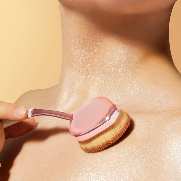 Body Radiance Duo | Shimmer Body Butter + Brush
