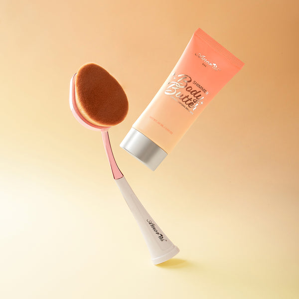 Body Radiance Duo | Shimmer Body Butter + Brush