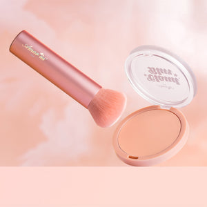 Amorus USA Cloud Blur Matte Balm Foundation & Brush Set Creamy Smooth Formula, Full Coverage, Matte Finish, Buildable Texture, Easy-to-Use, Cruelty-Free Paraben-Free K-Beauty Amor Us