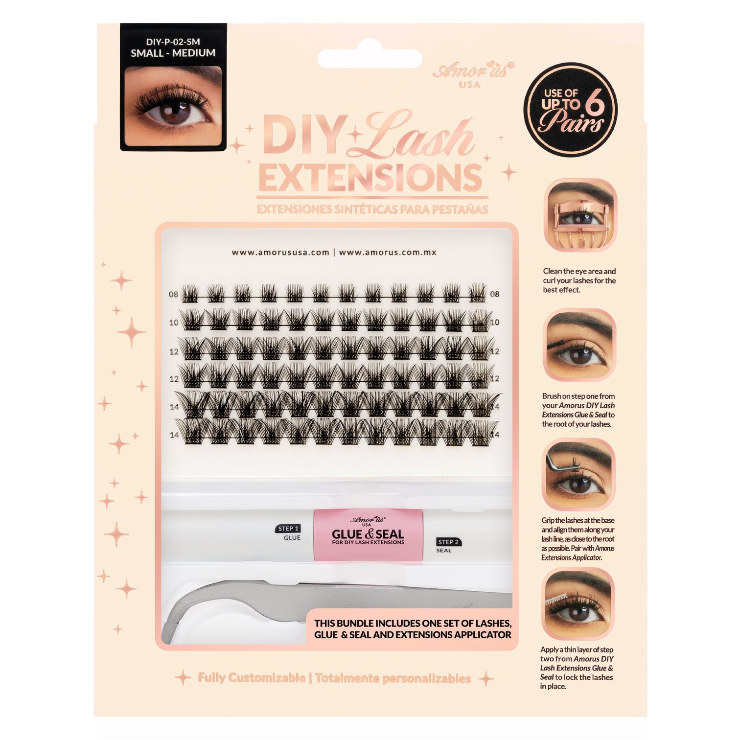 DIY LASH EXTENSIONS COLLECTION | Amorus USA