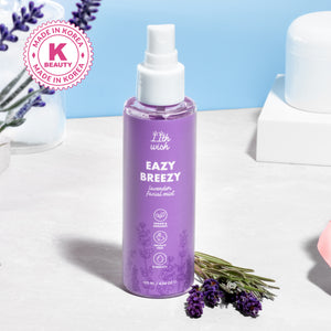 11th Wish x Amorus USA Eazy Breezy Lavender Facial Mist K-Beauty Cruelty-Free Vegan&Organic Light Mist Refreshing Lightweight Moisturizing For all skin types Amor Us