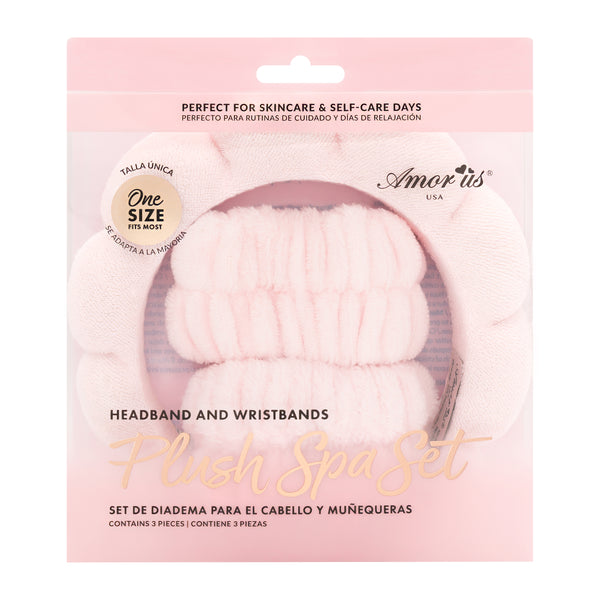 Plush Spa Set (Head and Wrist bands)