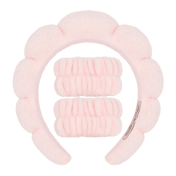 Plush Spa Set (Head and Wrist bands)