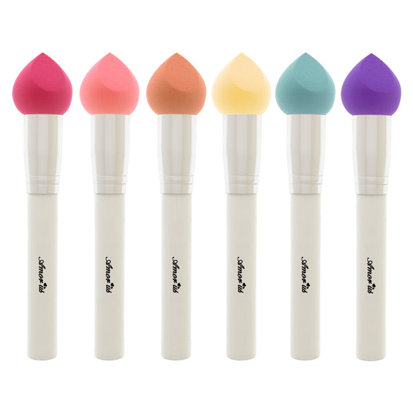 Blending Sponge with White Handle