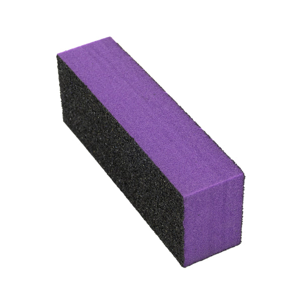 3 Sided Nail Buffer Block - Purple (12pack)