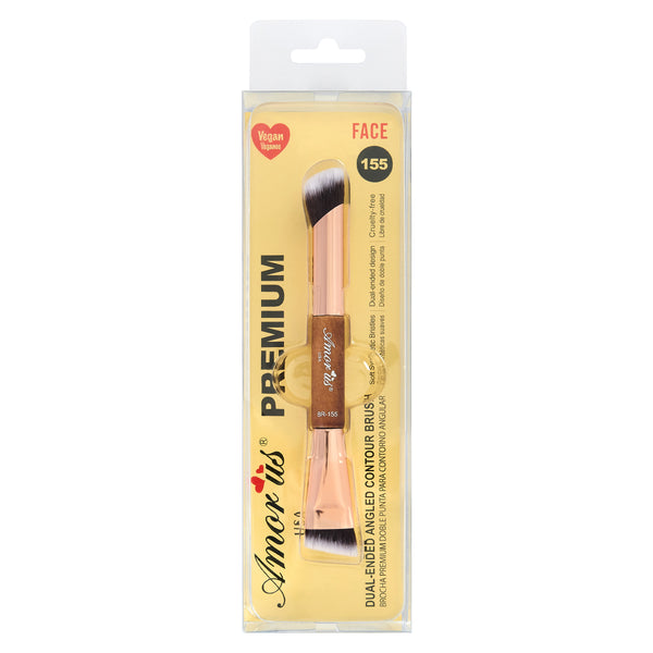 155 - Premium Dual - Ended Angled Contour Brush