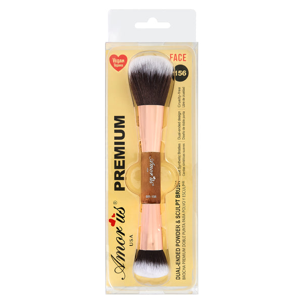 156 - Premium Dual - Ended Powder & Sculpt Brush