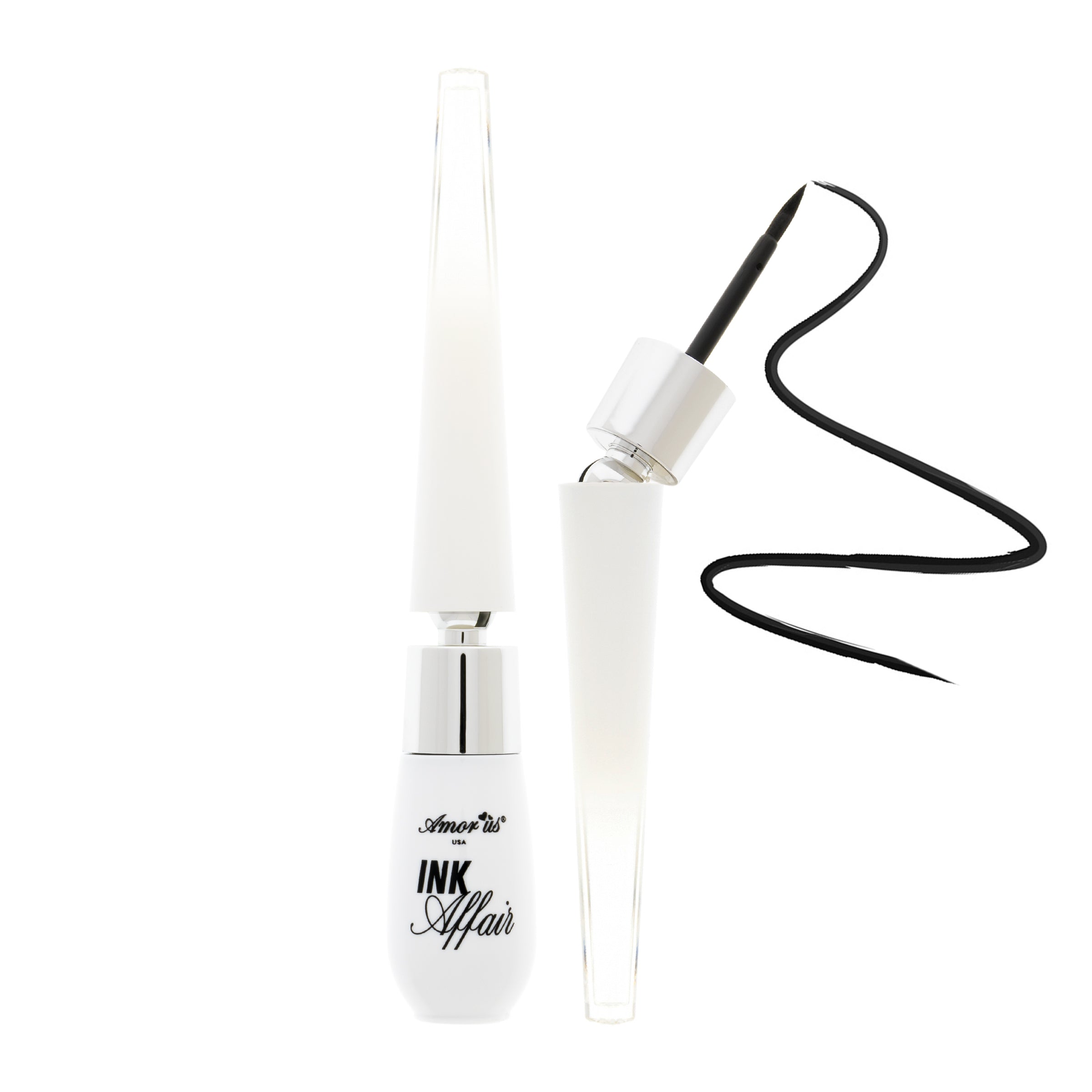 Ink Affair - Super Black Angled Felt Tip Liner | Amorus USA