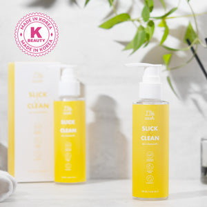 11th Wish x Amorus USA Slick Clean Oil Cleanser K-Beauty Cruelty-Free Vegan Pareben-Free Deep Cleanses Soft Gentle Formula For Dry Skin Types Amor Us