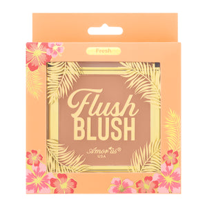 Amorus USA Flush Blush Powder Blush Fresh Silky Soft Buildable Blendable Lightweight Matte Finish Long-Lasting Amor Us Vegan Paraben-Free Cruelty-Free