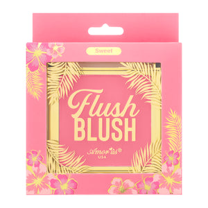 Amorus USA Flush Blush Powder Blush Sweet Silky Soft Buildable Blendable Lightweight Matte Finish Long-Lasting Amor Us Vegan Paraben-Free Cruelty-Free