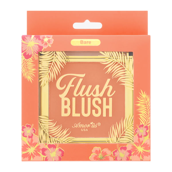 Amorus USA Flush Blush Powder Blush Bare Silky Soft Buildable Blendable Lightweight Matte Finish Long-Lasting Amor Us Vegan Paraben-Free Cruelty-Free 