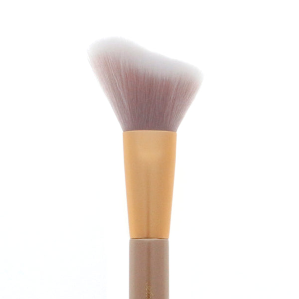 Amorus USA Gold Crush Cheek Brush #304 Amor us cheek mini brush vegan cruelty free synthetic makeup brush