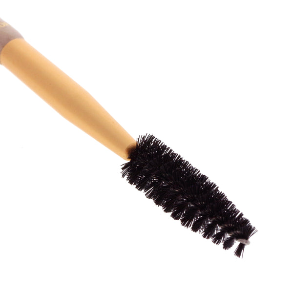 Amorus USA Gold Crush Angled Brow Brush & Spoolie #307 Amor us angled brow brush and spoolie mini brush vegan cruelty free synthetic makeup brush