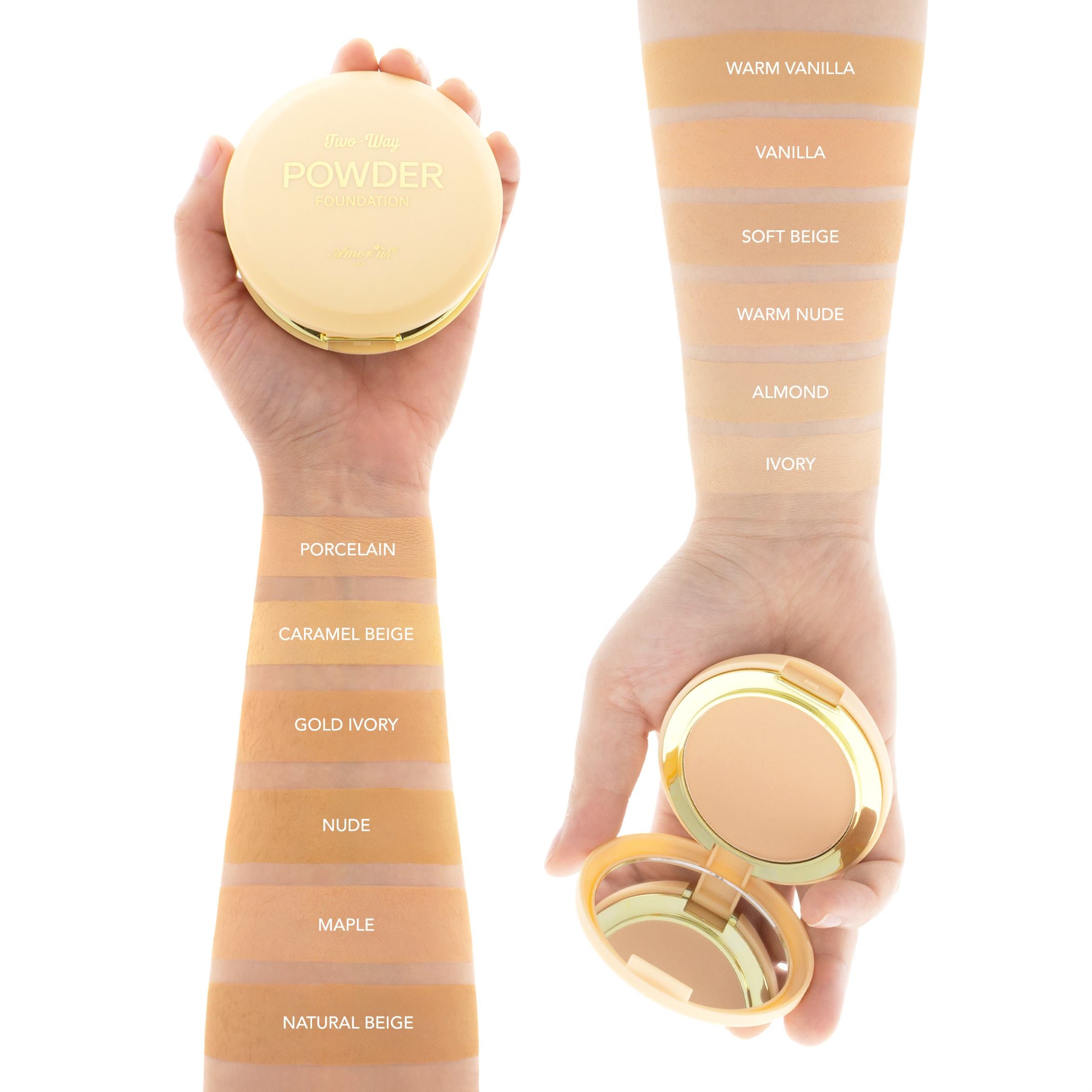 Natural Beige - Two-Way Powder Foundation [NEW]
