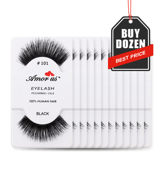 101 - Amorus USA False Eyelashes Fake Lashes Amor Us