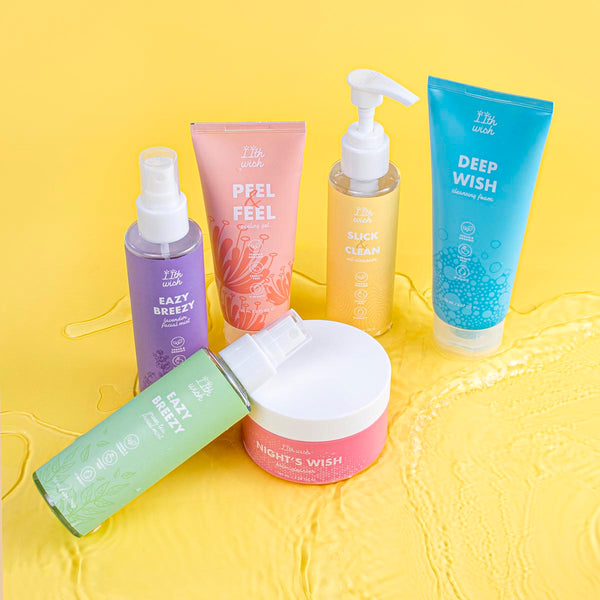 11th Wish x Amorus USA Gleaming Dream Skin Refresh Set 6 full-sized products of Korean Skincare line Cruelty-Free Vegan Paraben-Free Deep Cleanses Eliminates impurities and makeup residues Gentle on skin Hydrating Formula Brightening Refreshing Lightweight Moisturizing Amor Us