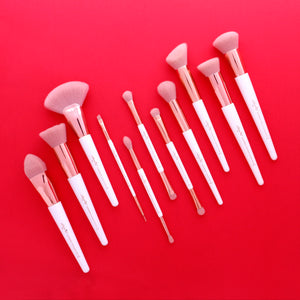 Amorus USA Luxe Basics Brush Collection Amor us 4d foundation vegan cruelty free synthetic makeup brush