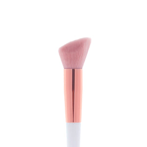 Amorus USA Luxe Basics Highlighter Brush #203 Amor us highlight strobing highlighting vegan cruelty free synthetic makeup brush