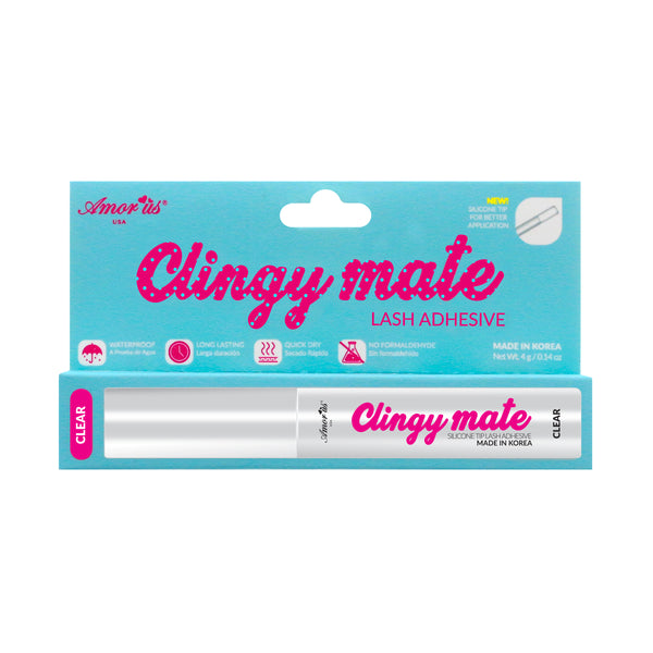 Amorus USA Clear Clingy Mate Adhesive Amor US Lash Glue Eyelashes Lashes clear black silicone tip