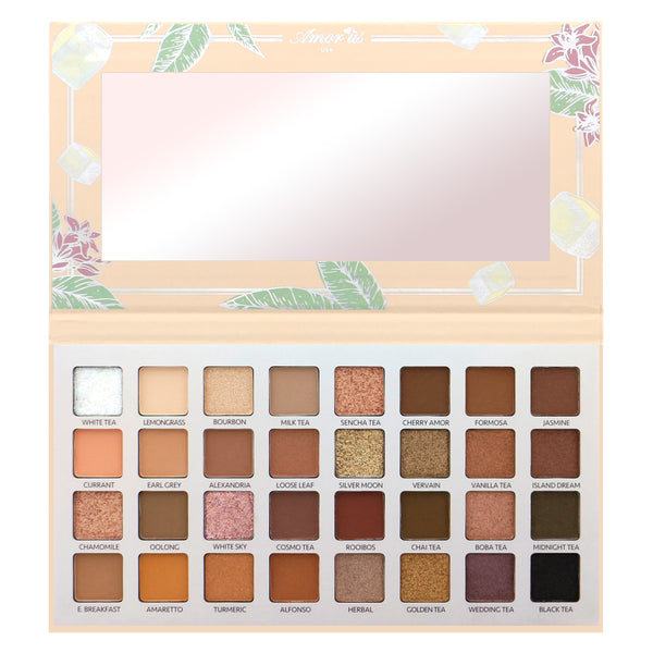 Amorus USA Everyday Natural Looks Neutral Smooth Creamy Blendable Ultra-Pigmented Effortless Teatime Fantasy  32 Shade Amor us