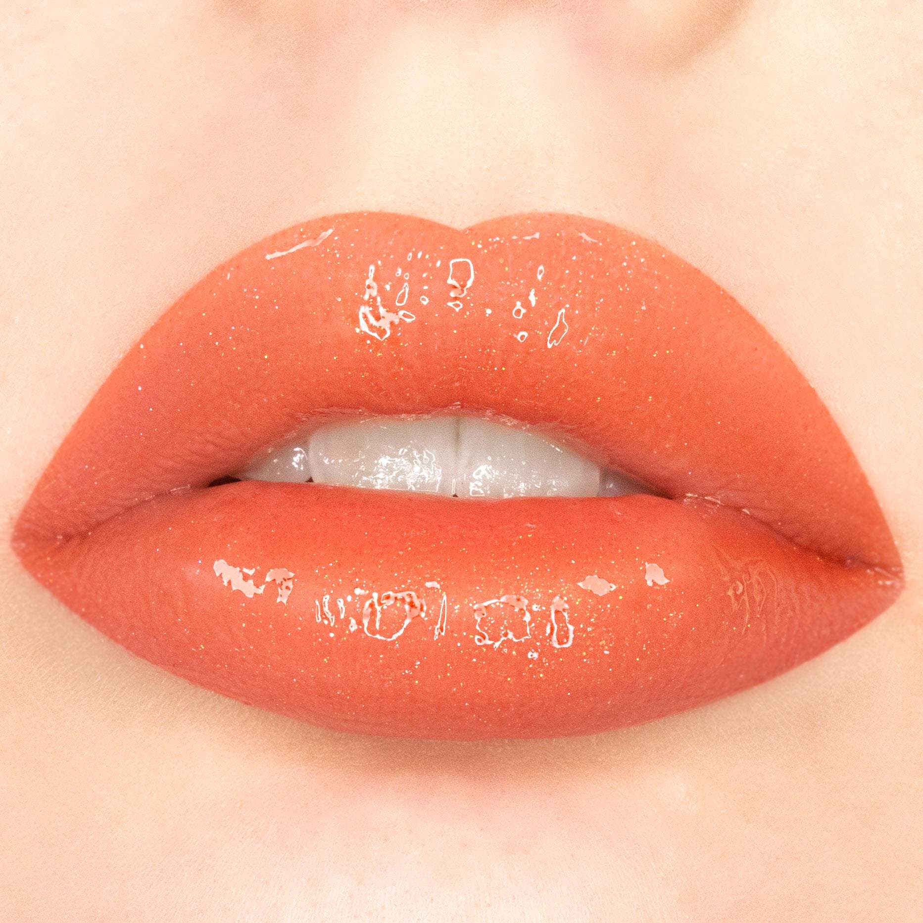 Orange Lipstick Makeup