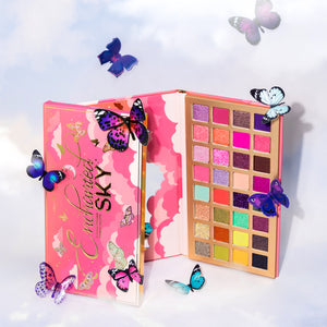 Amorus USA Enchanted Sky 32 Shade Pressed Pigment Palette Silky Smooth Highly Color Payoff Amor us EnchantedSky 